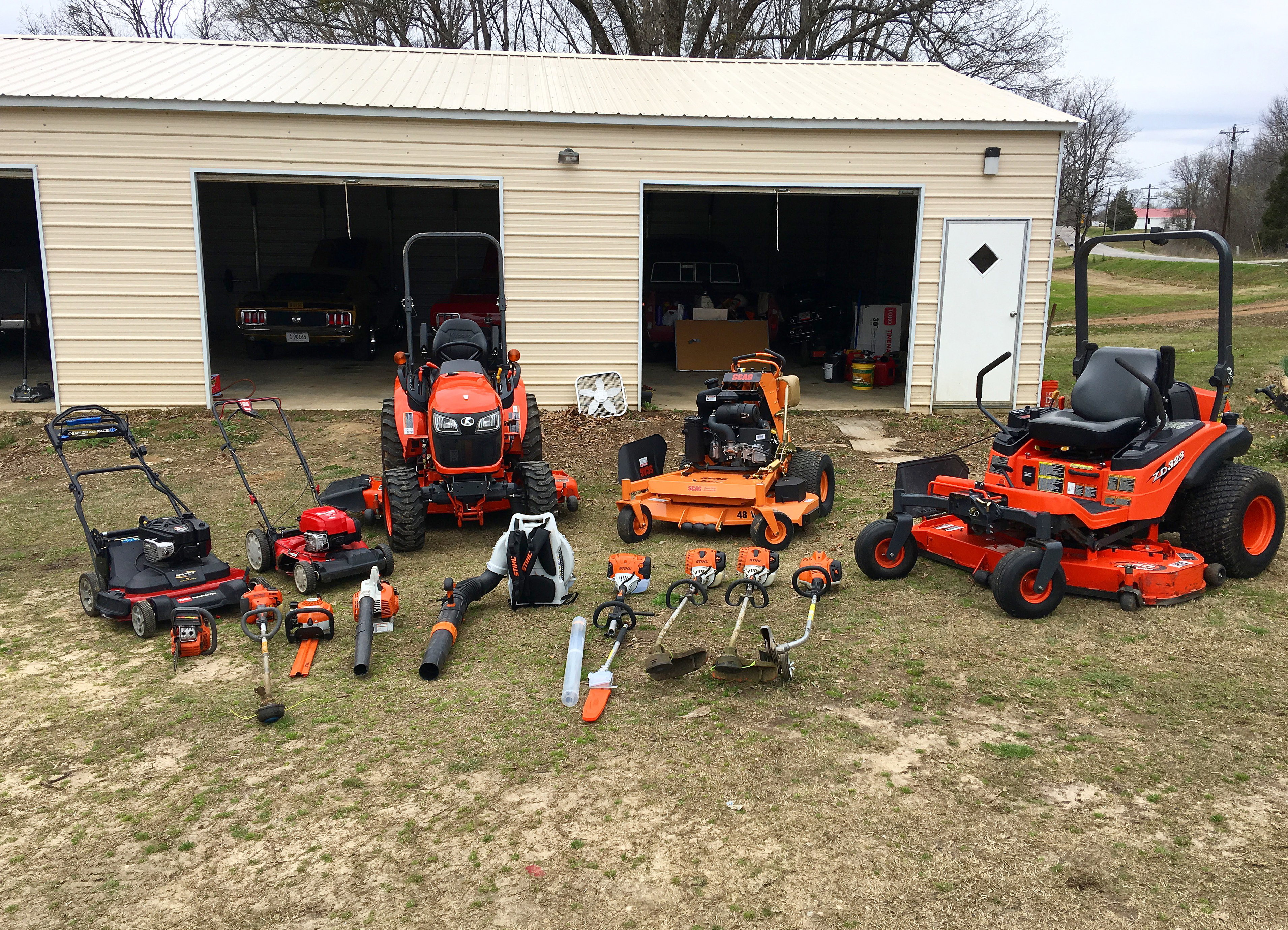 Midgard Mowing owner providing expert lawn care services